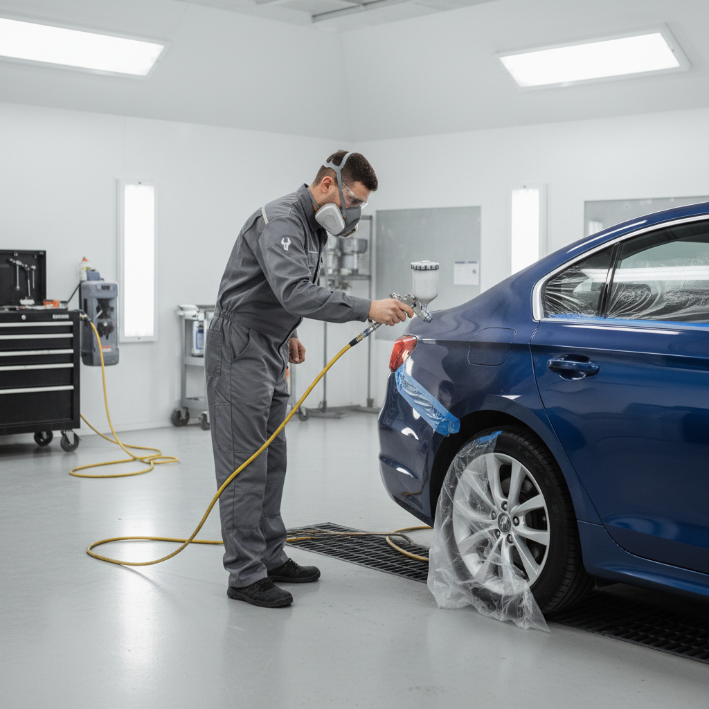 Локальная покраска автомобиля